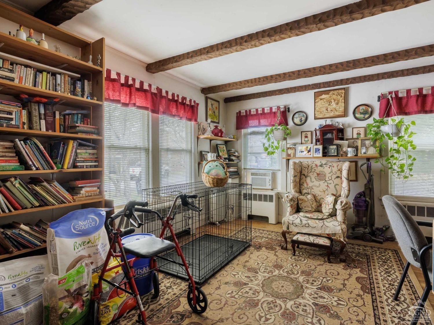 25 Vets Road Windham, NY 12496 - Photo 13 of 74 a living room with furniture and a book shelf