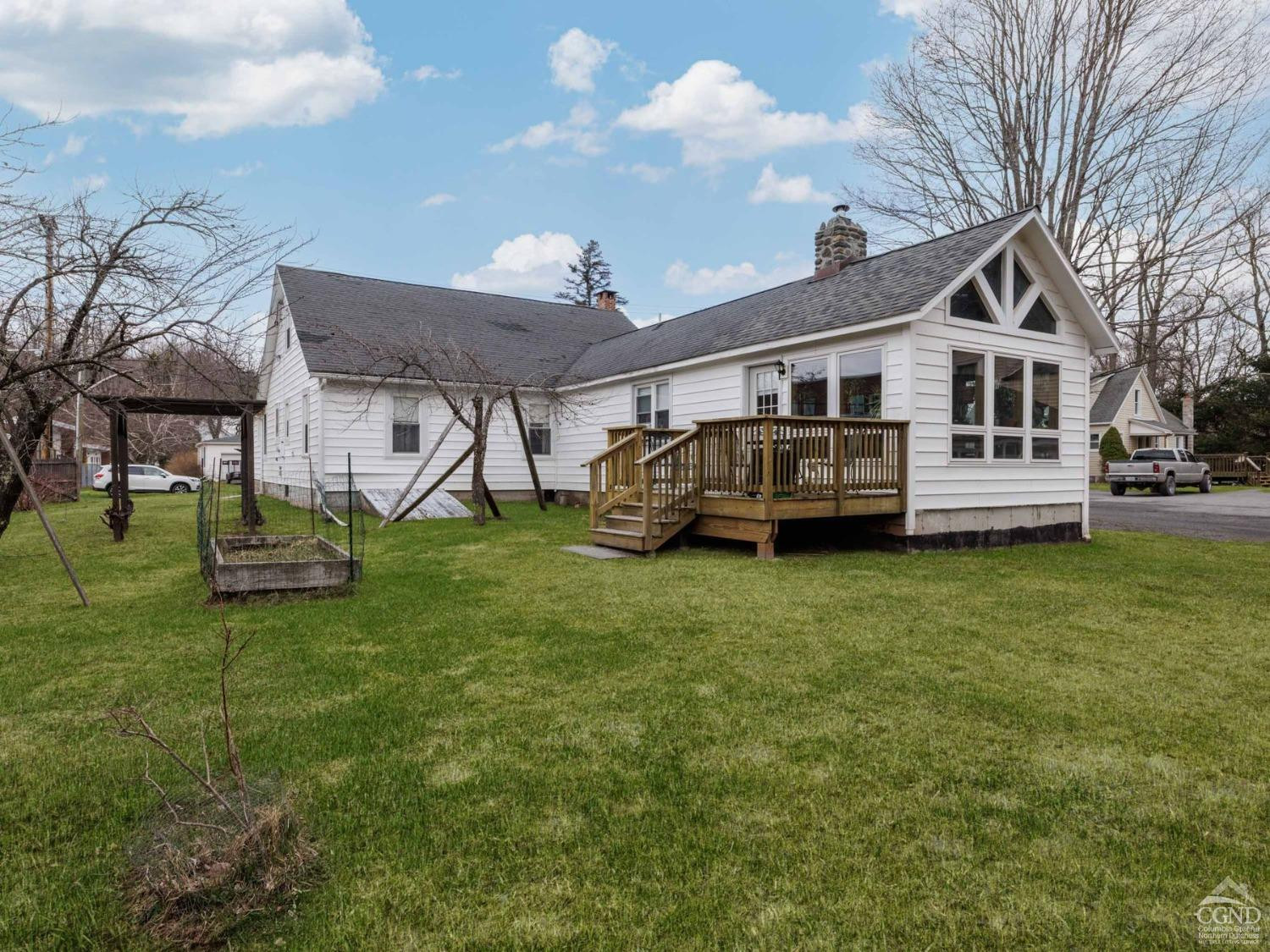 25 Vets Road Windham, NY 12496 - Photo 64 of 74 a front view of a house with a garden and a garden