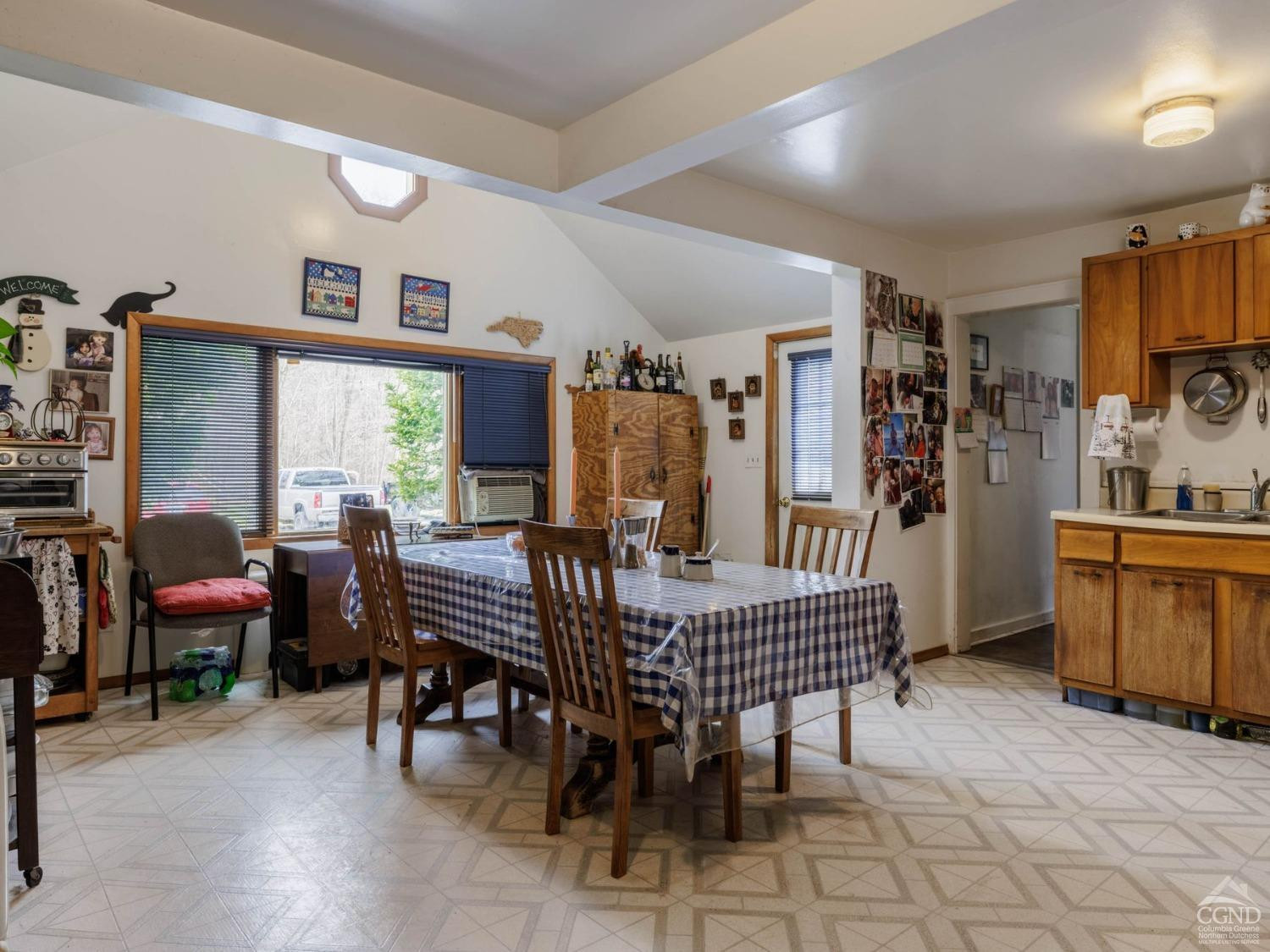 25 Vets Road Windham, NY 12496 - Photo 10 of 74 a view of a dining room with furniture window and outside view