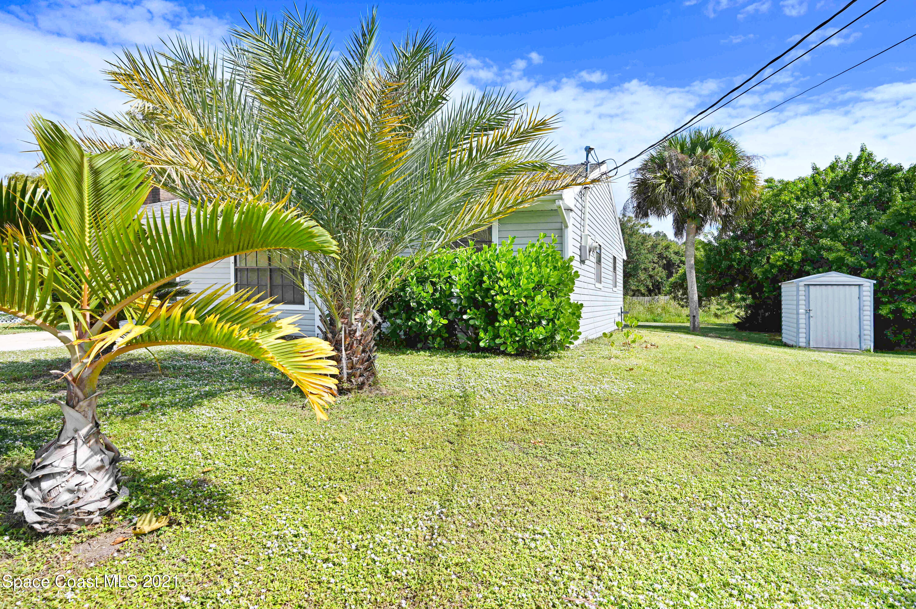 1537 Magnolia Street Northeast Palm Bay, FL 32905 - Photo 4 of 29 a view of a backyard