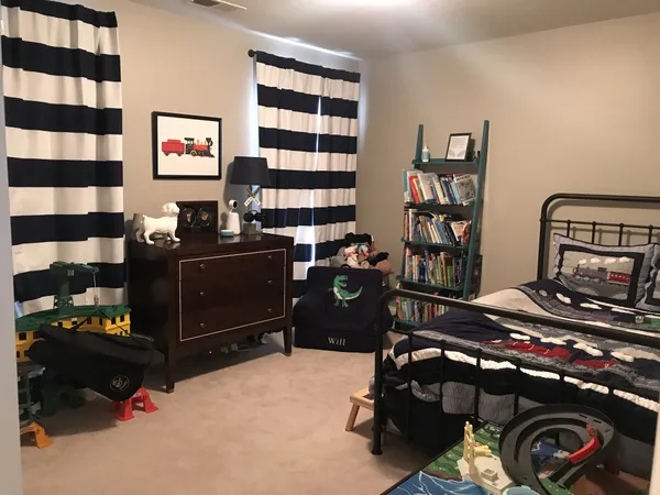 a room with storage and utility