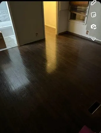 a view of a utility room with an empty space