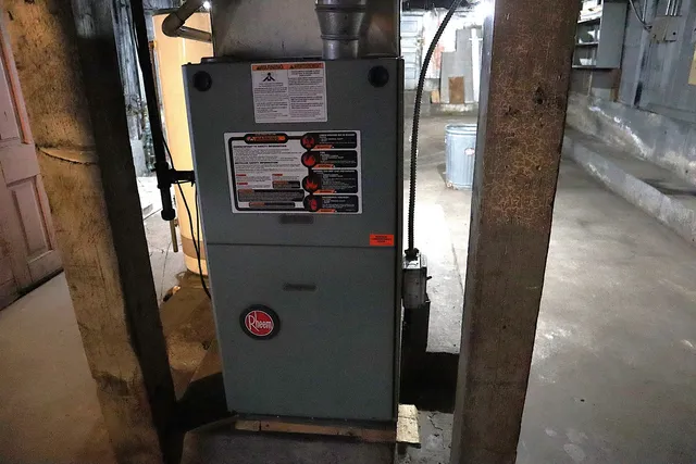 a view of a storage room