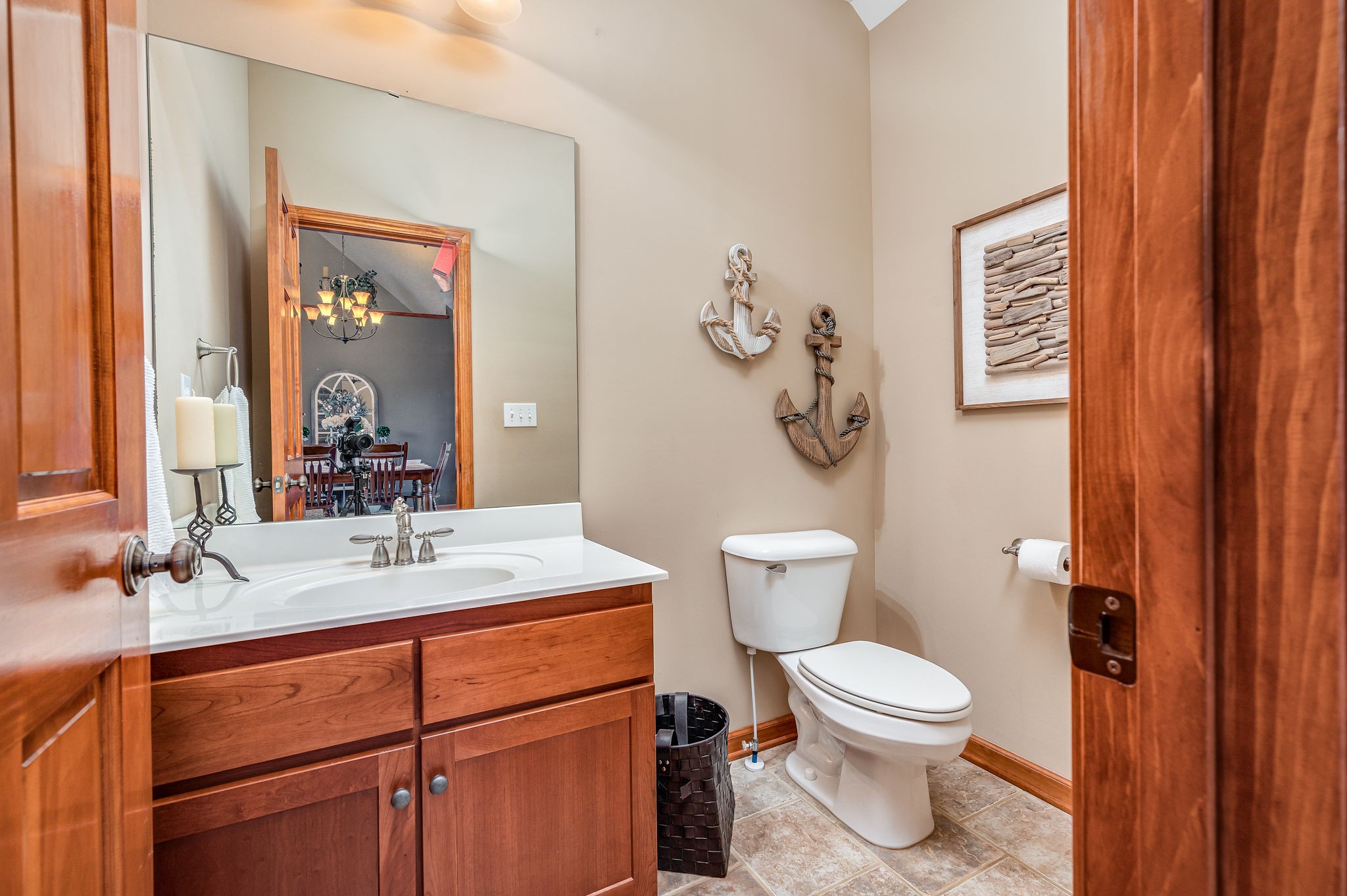 60 Lakeside Estates Road Springville, TN 38256 - Photo 15 of 49 a bathroom with a sink mirror vanity and toilet
