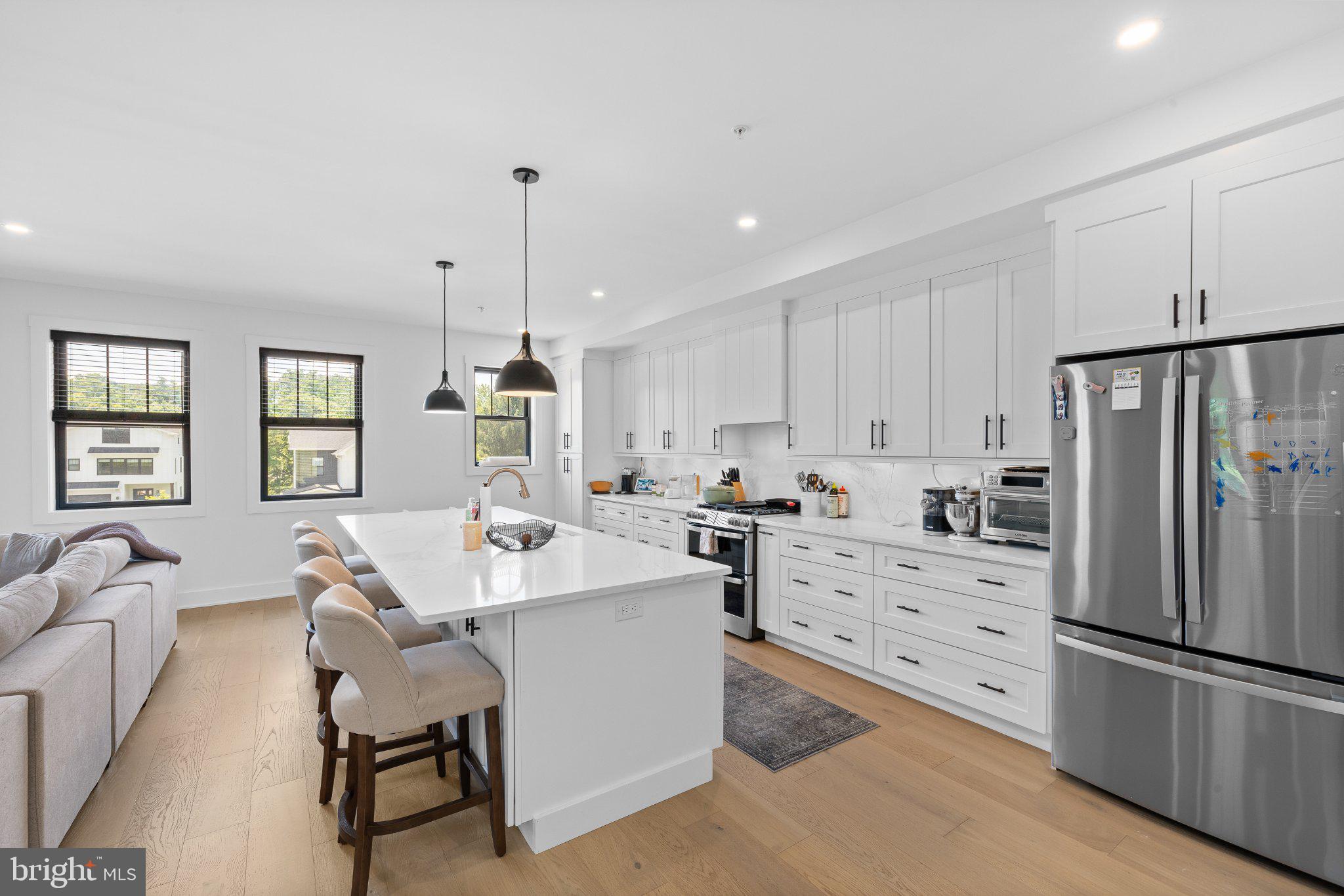 985 Henry Avenue Wayne, PA 19087 - Photo 7 of 28 Modern kitchen with sleek design.