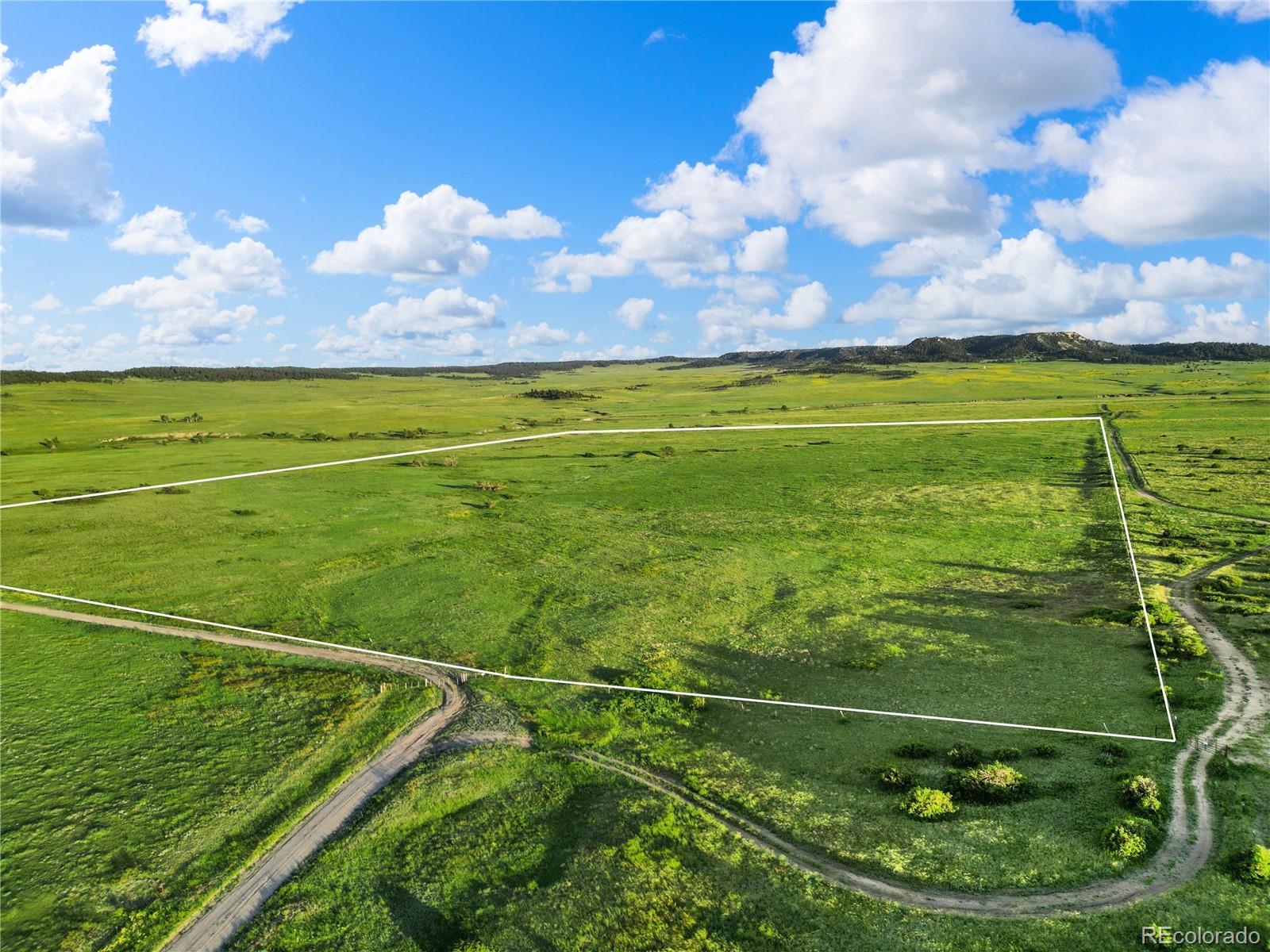 22 County Road 53 Elbert, CO 80106 - Photo 19 of 46 a view of a golf course with a lake