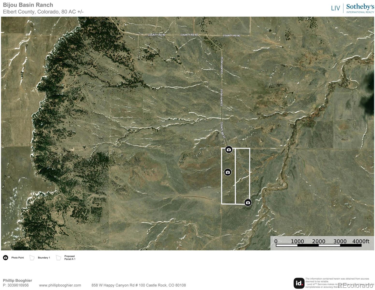 22 County Road 53 Elbert, CO 80106 - Photo 45 of 46 a black and white photo of a lake