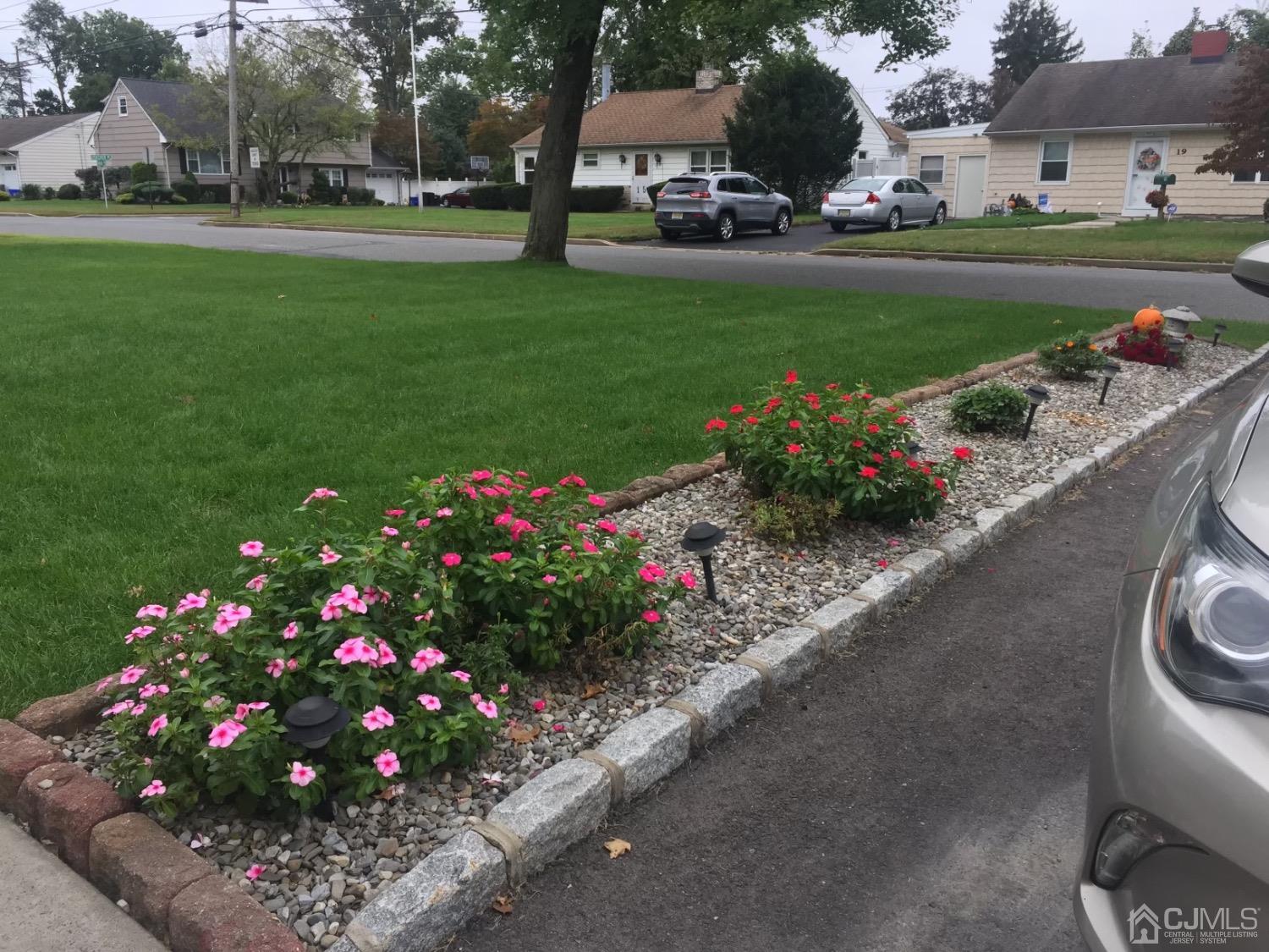 20 Ramsey Road Middlesex, NJ 08846 - Photo 3 of 33 a view of a garden with flowers and trees