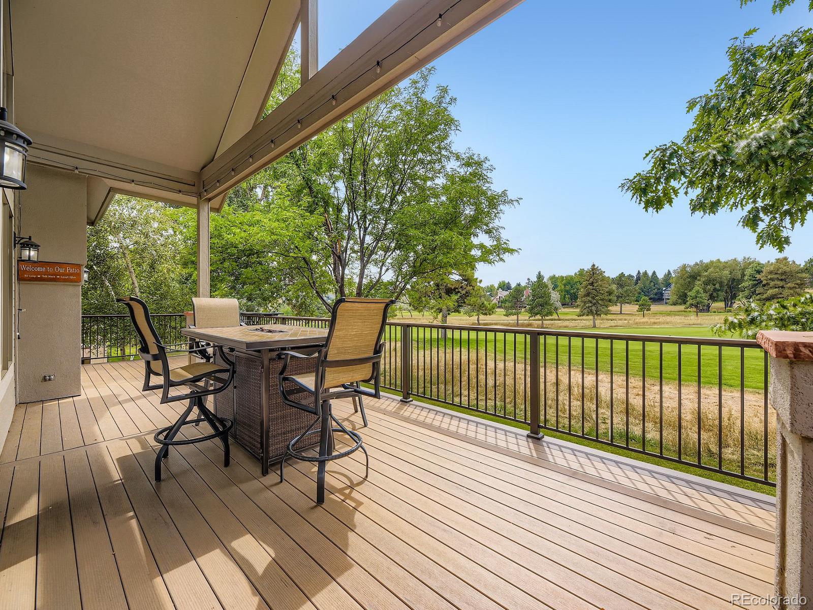 15906 Double Eagle Drive Morrison, CO 80465 - Photo 29 of 34 a view of a chairs on wooden deck