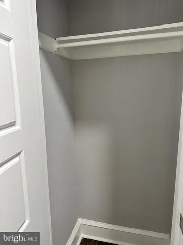 a view of a closet