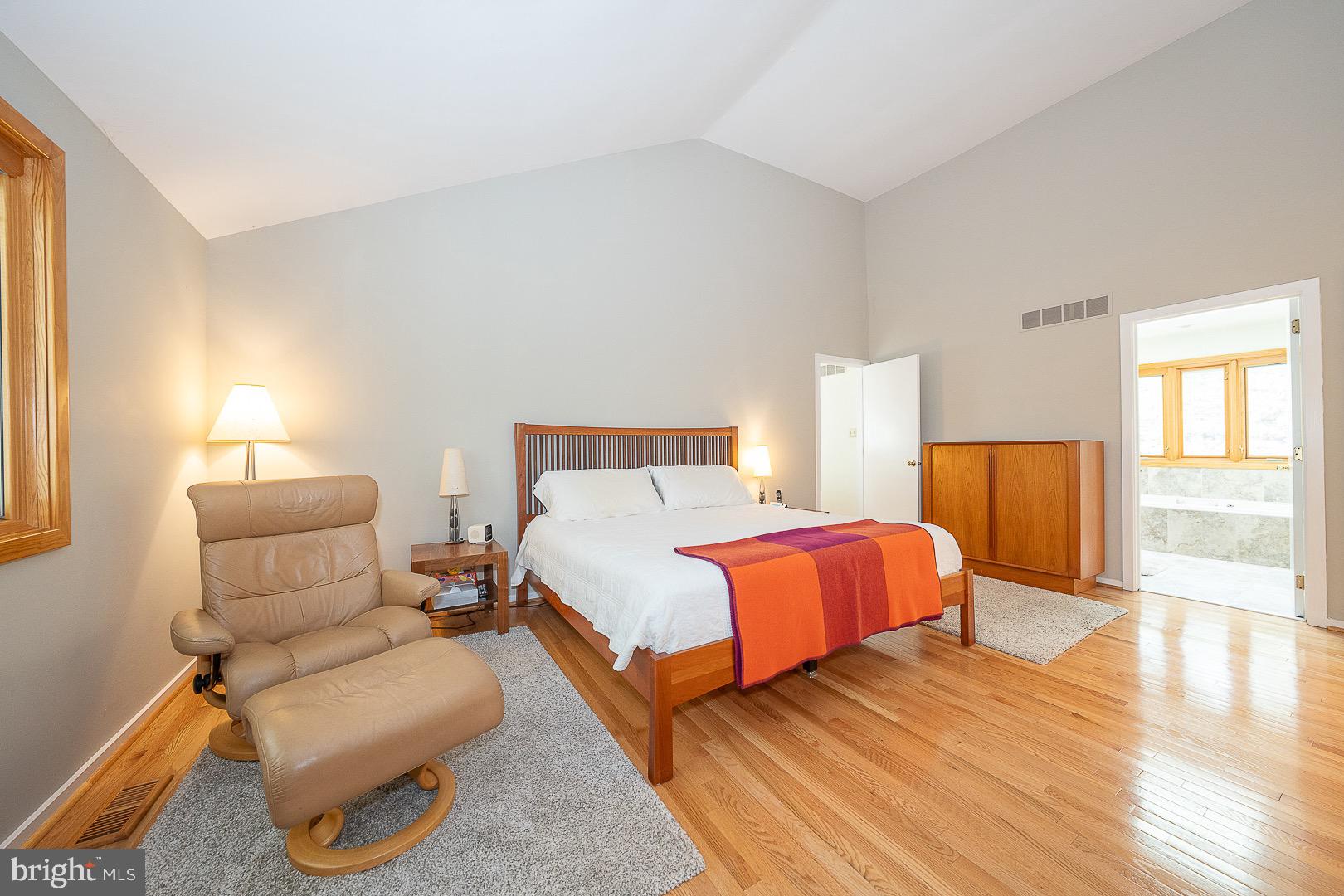 820 Weadley Road Radnor, PA 19087 - Photo 23 of 39 Primary Bedroom with vaulted ceilings