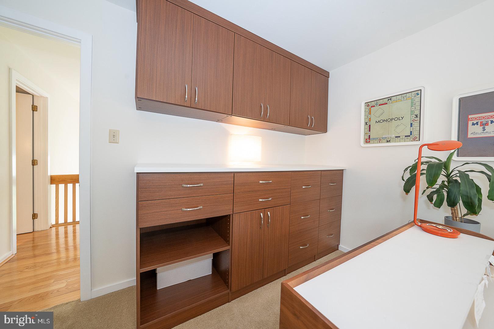 820 Weadley Road Radnor, PA 19087 - Photo 31 of 39 Built-in cabinets in Bedroom #3/Office