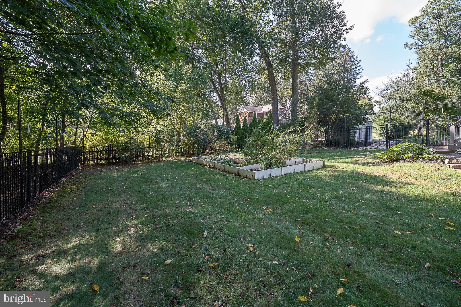 820 Weadley Road Radnor, PA 19087 - Photo 37 of 39 Vegetable Garden in the Backyard