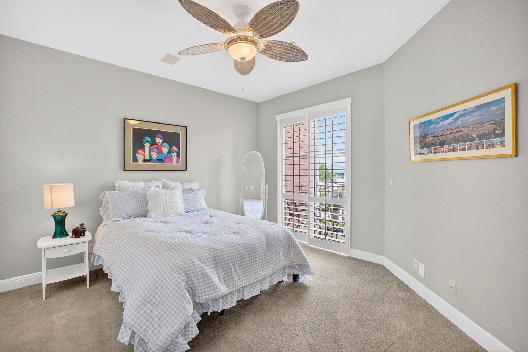 2860 Marina Circle Lighthouse Point, FL 33064 - Photo 23 of 37 Guest Room with Balcony