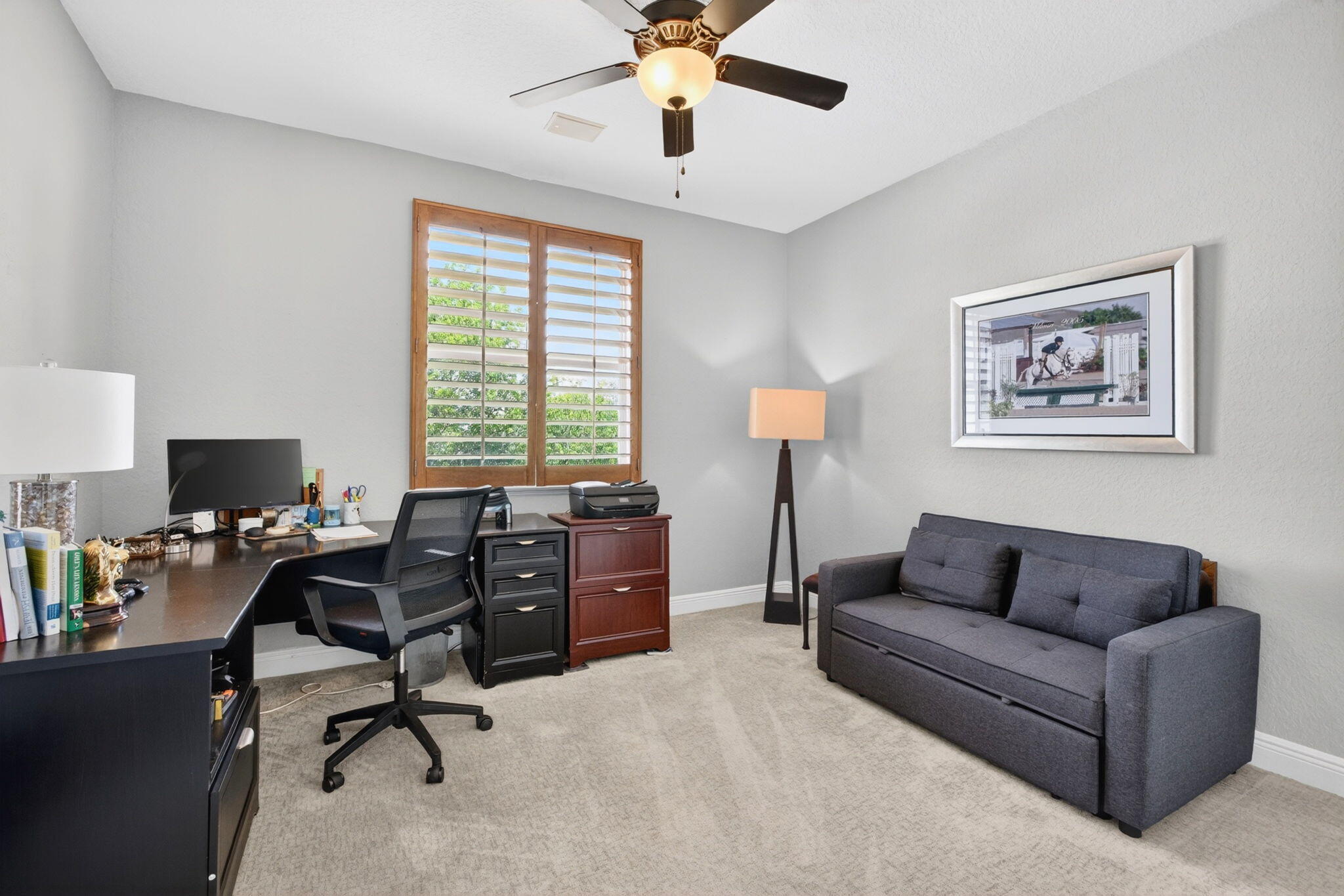 2860 Marina Circle Lighthouse Point, FL 33064 - Photo 26 of 37 Third Bedroom with Balcony