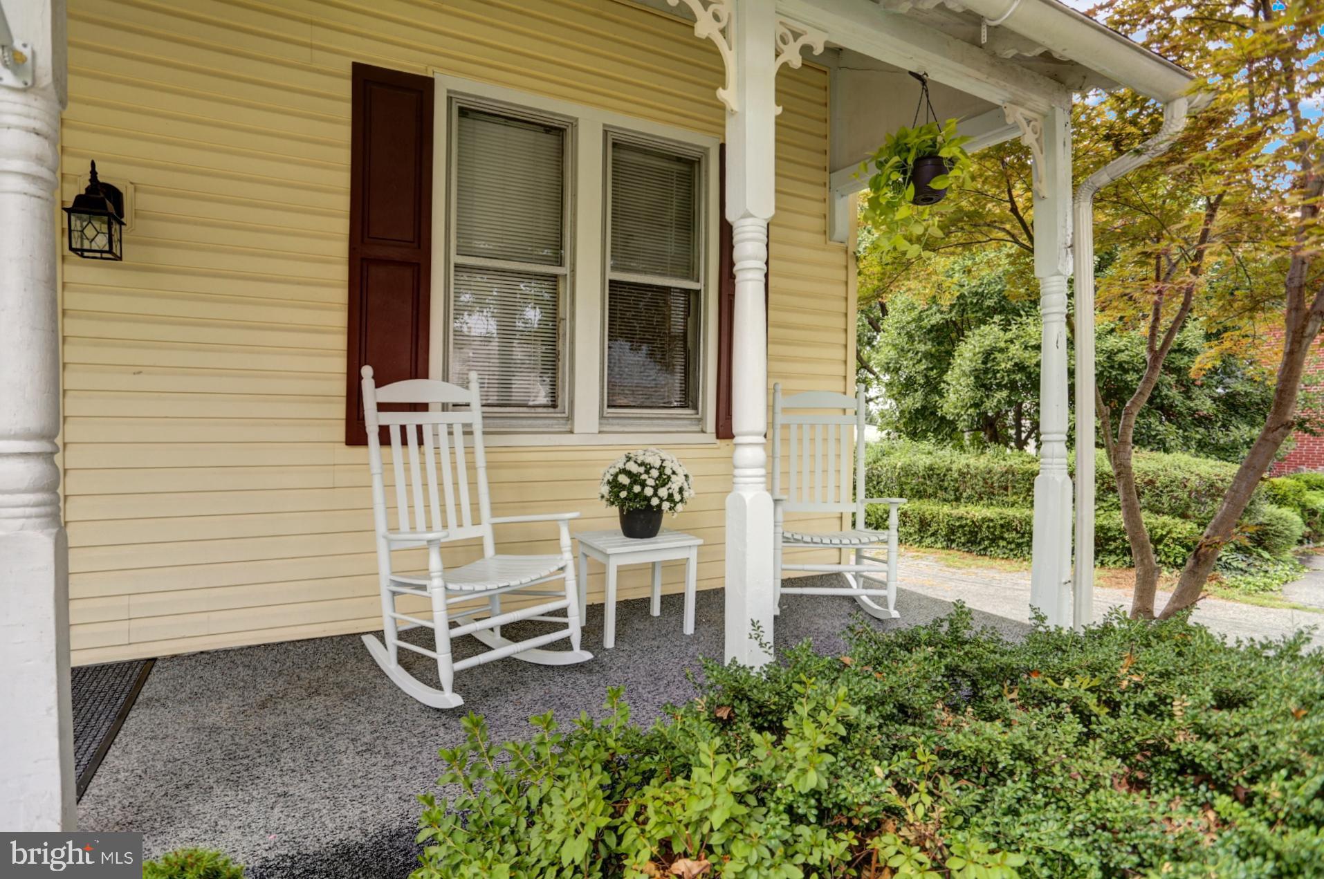 214 South Miller Street Reading, PA 19607 - Photo 4 of 34 Evenings on the covered front porch are amazing