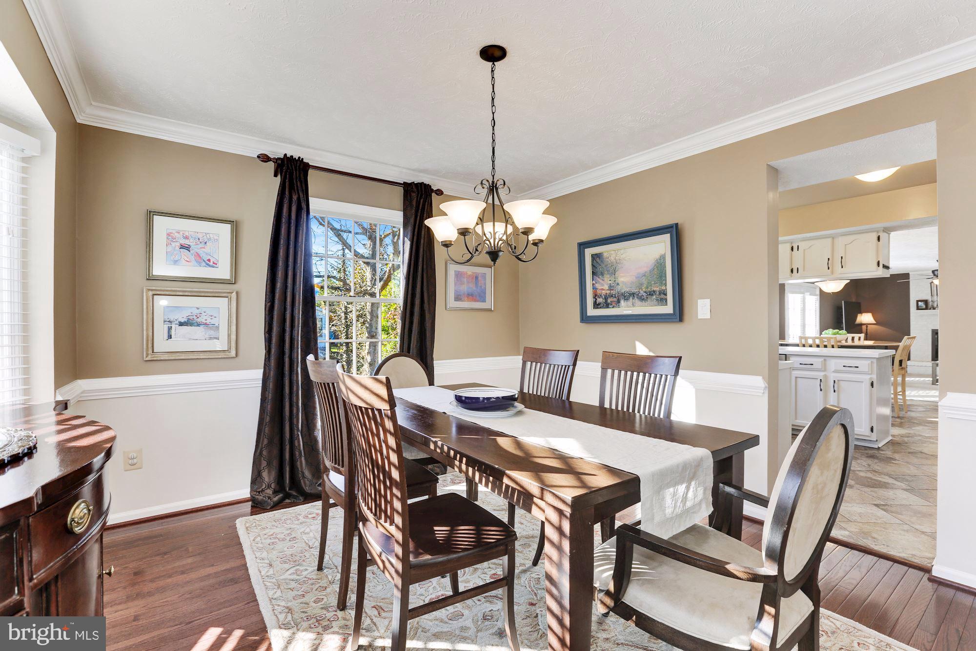 2304 Cavesson Court Reston, VA 20191 - Photo 6 of 45 Large dining room perfect for entertaining!