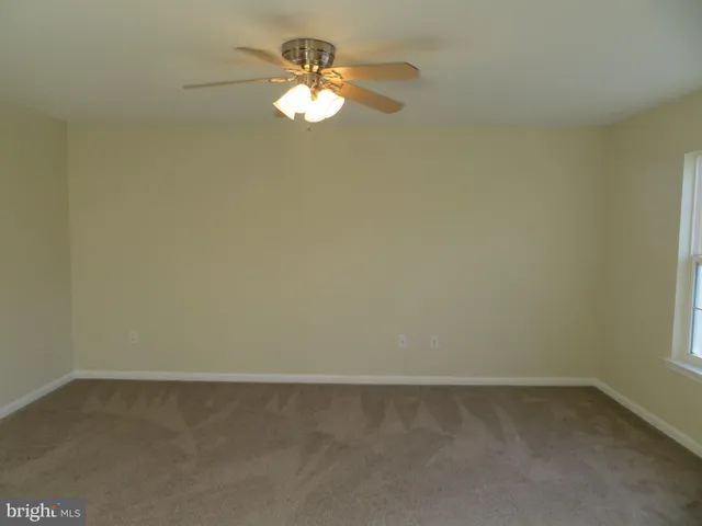 a view of small space with racks on the wall