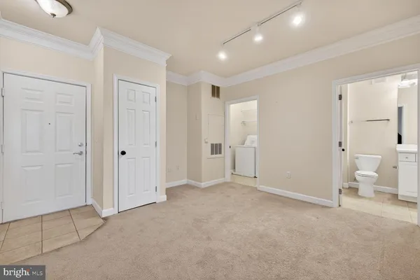 a view of empty room