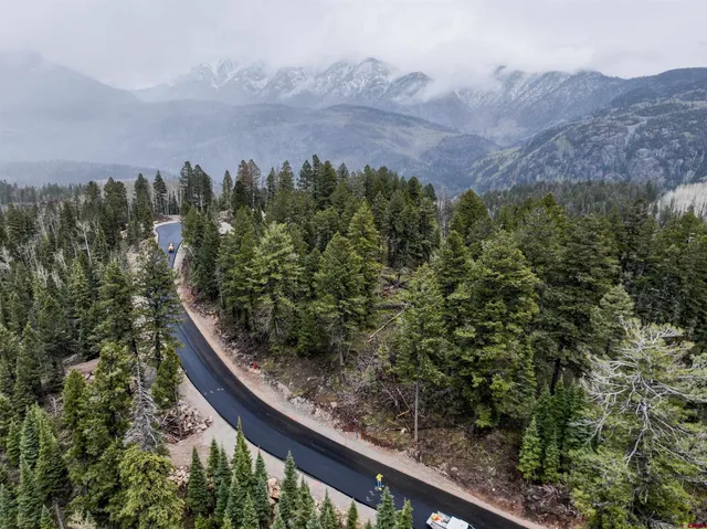 a view of a city from a balcony