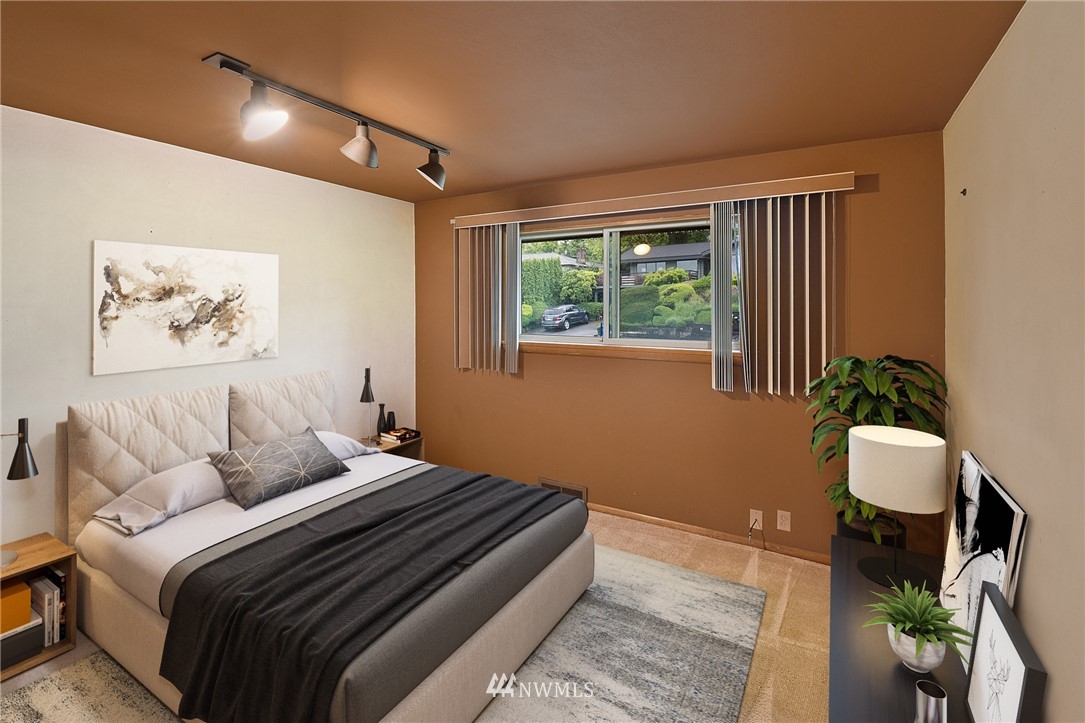 7724 South Sunnycrest Road Seattle, WA 98178 - Photo 15 of 21 a bedroom with bed and a window