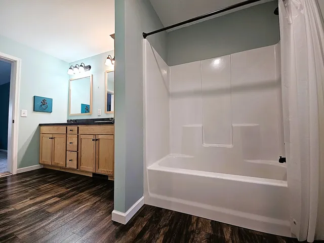 a view of a bathroom