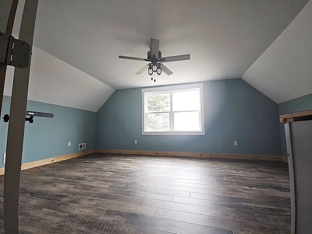 wooden floor in an empty room