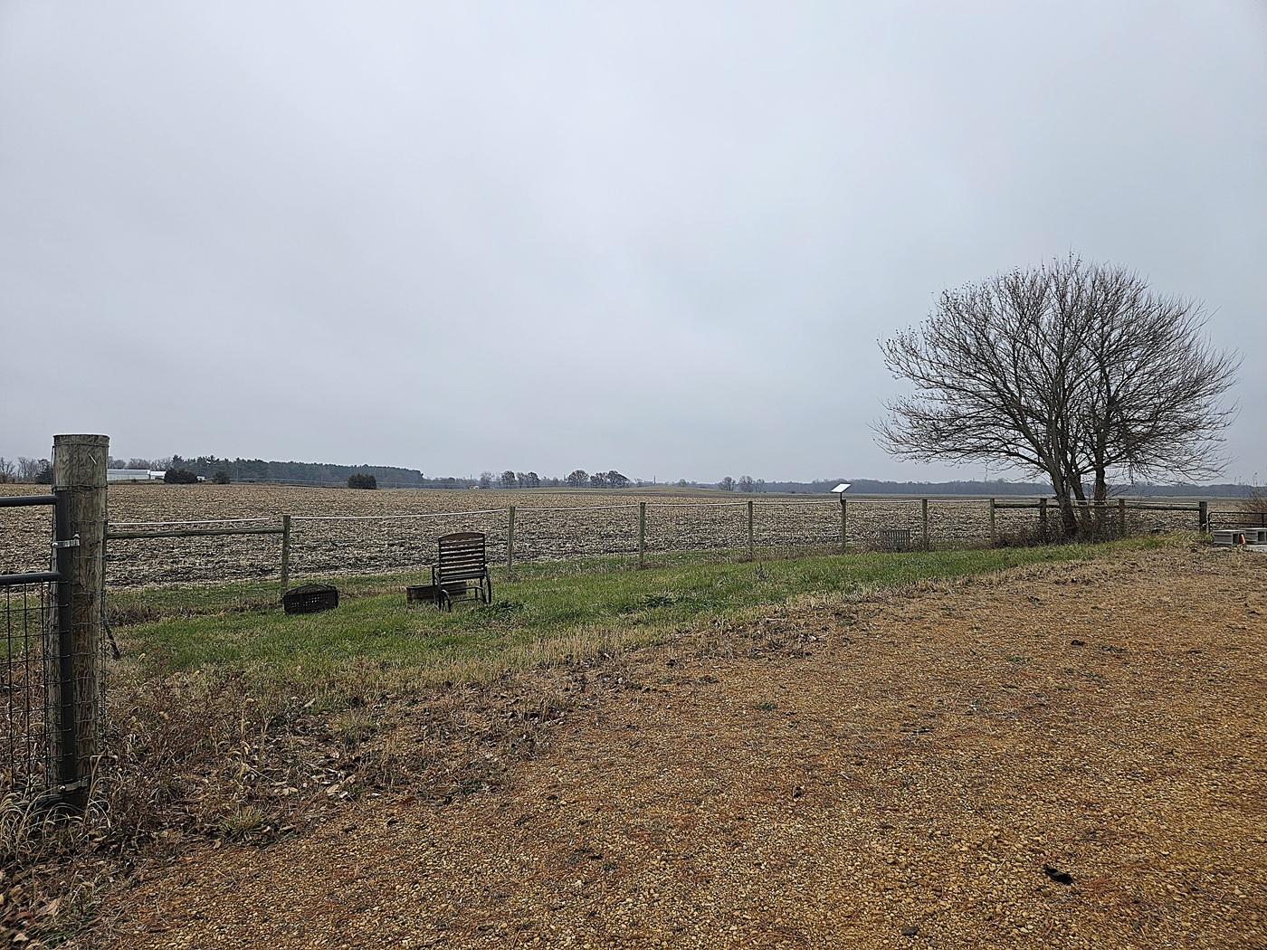 809 McCoy Road Amboy, IL 61310 - Photo 53 of 58 a view of a field with trees in background