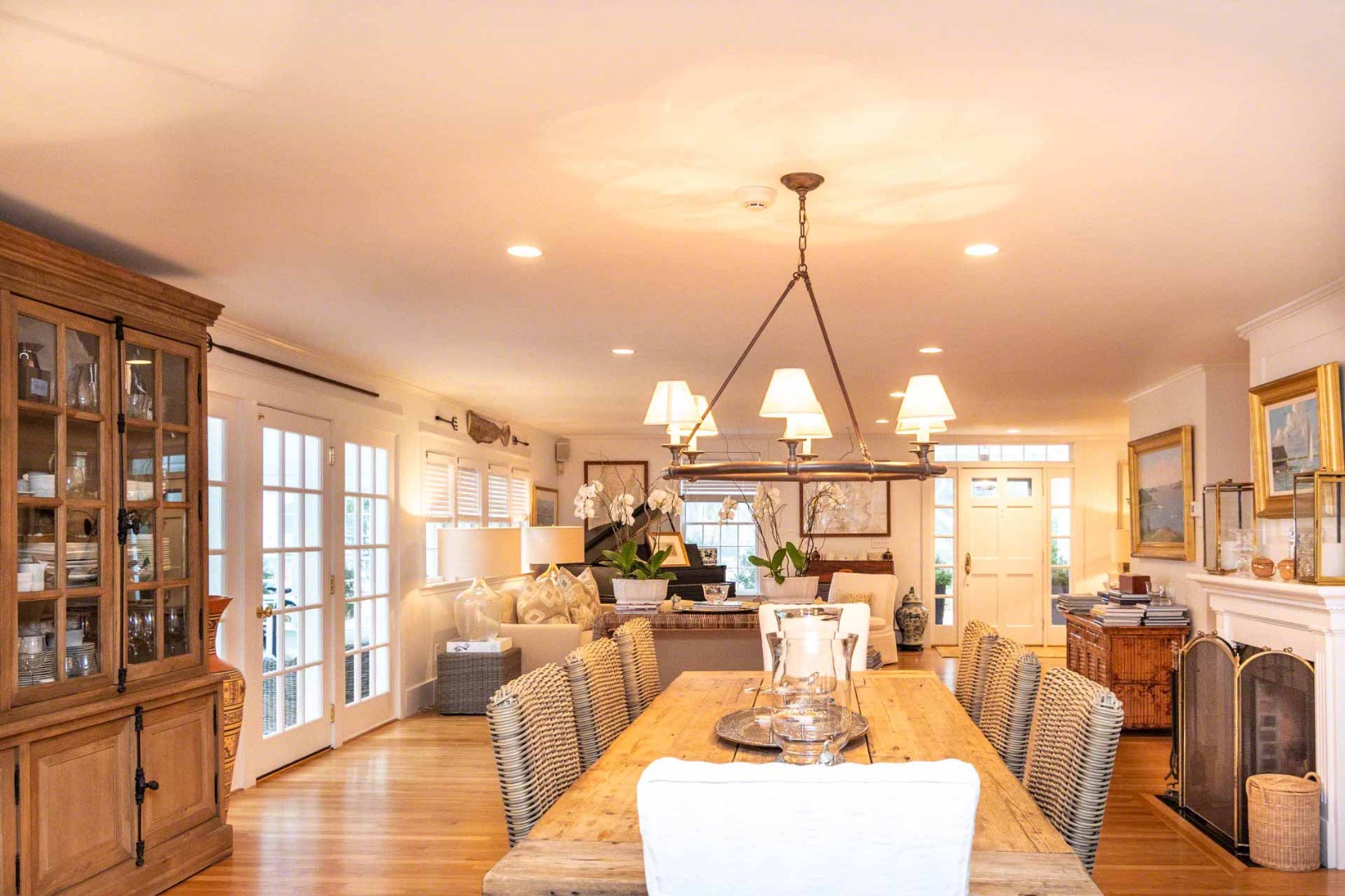22 Edgartown Bay Road Edgartown, MA 02539 - Photo 11 of 55 a living room with lots of furniture and a large window