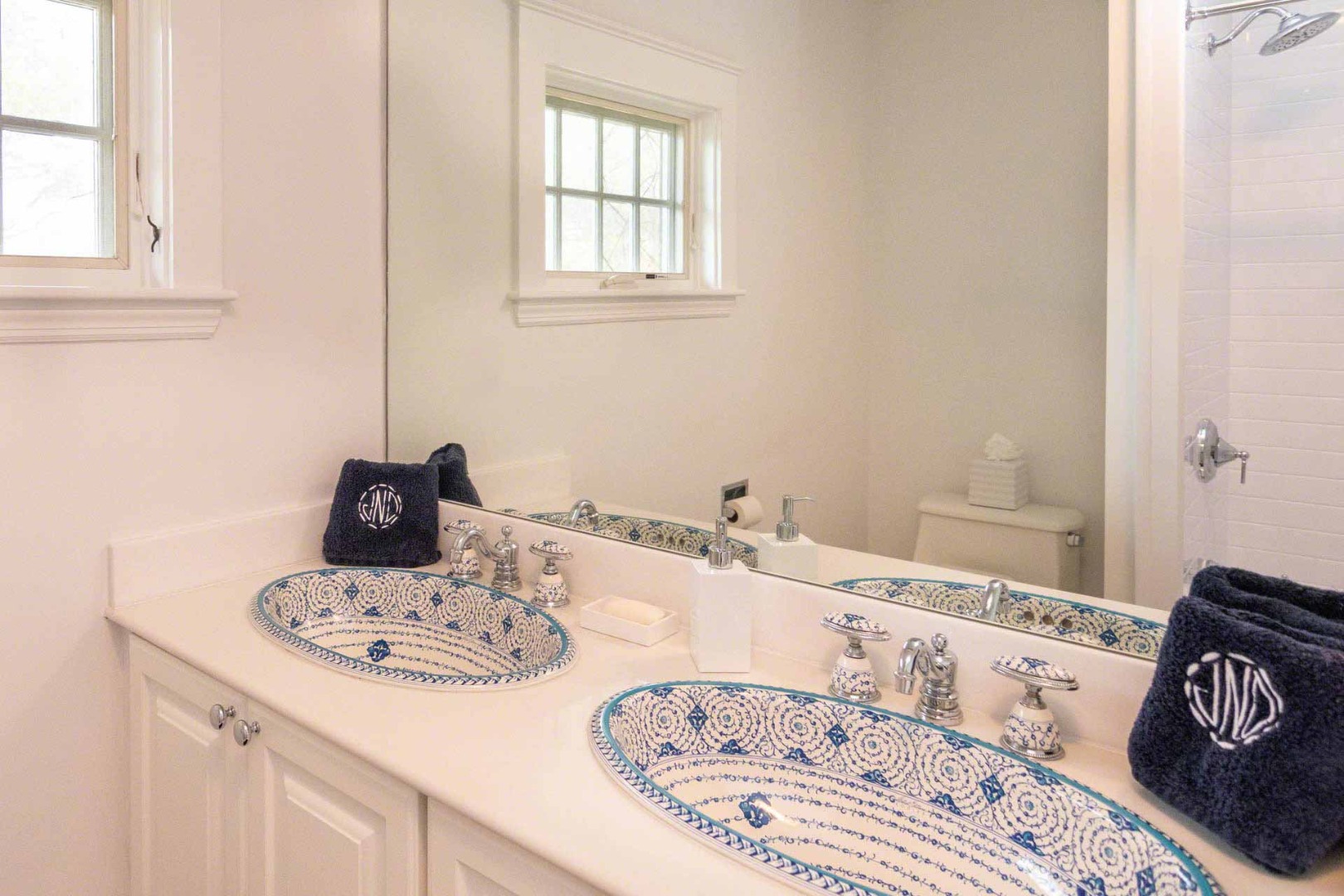 22 Edgartown Bay Road Edgartown, MA 02539 - Photo 27 of 55 a bathroom with a sink and a mirror
