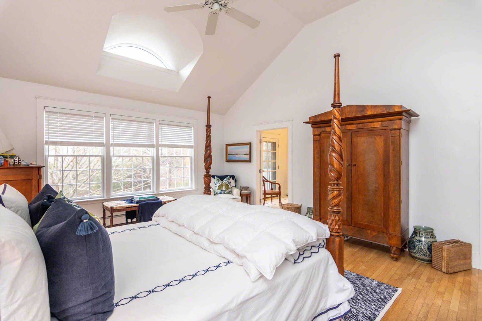 22 Edgartown Bay Road Edgartown, MA 02539 - Photo 31 of 55 a bed room with a bed and a window