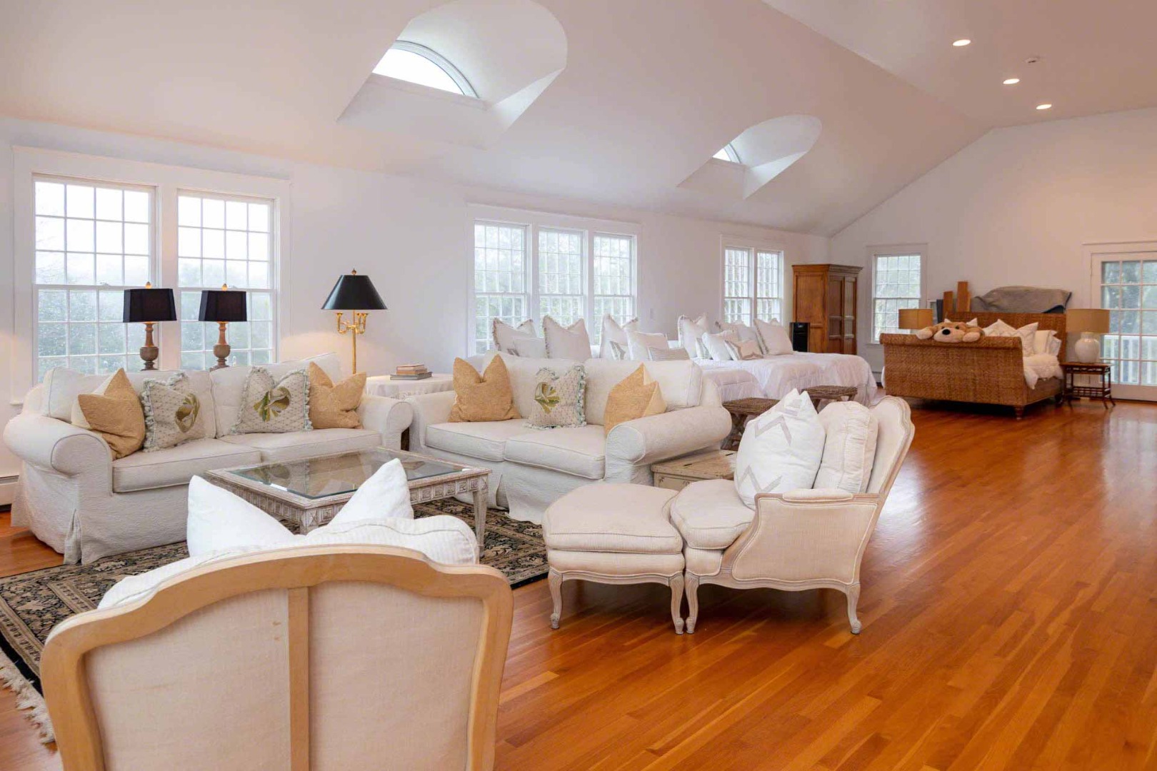 22 Edgartown Bay Road Edgartown, MA 02539 - Photo 51 of 55 a living room with furniture and a large window