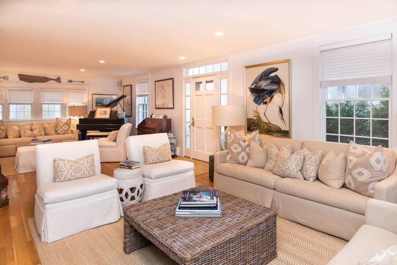 22 Edgartown Bay Road Edgartown, MA 02539 - Photo 8 of 55 a living room with furniture and a window