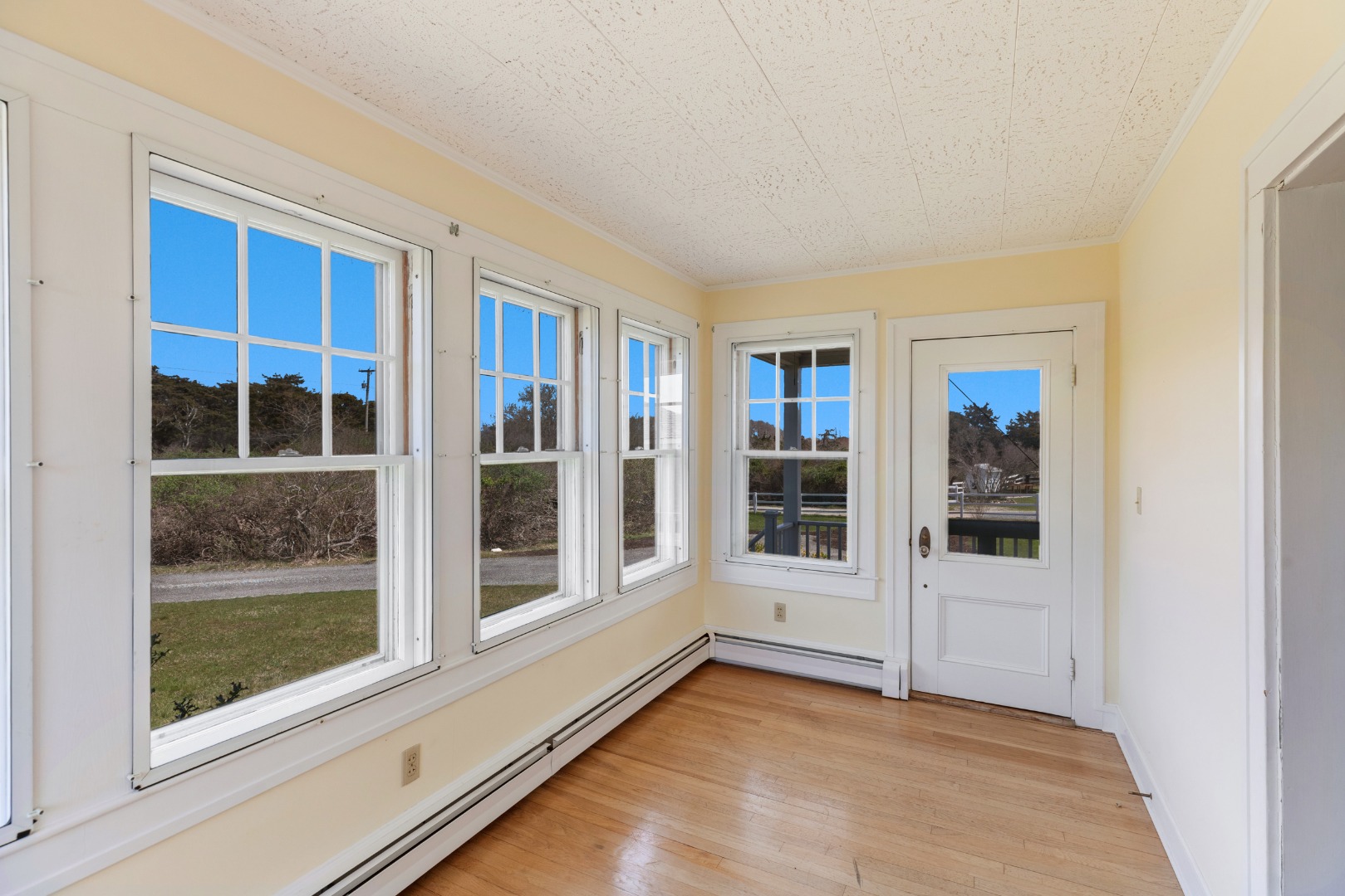 181 Polpis Road Nantucket, MA 02554 - Photo 13 of 22 a view of an empty room with a window
