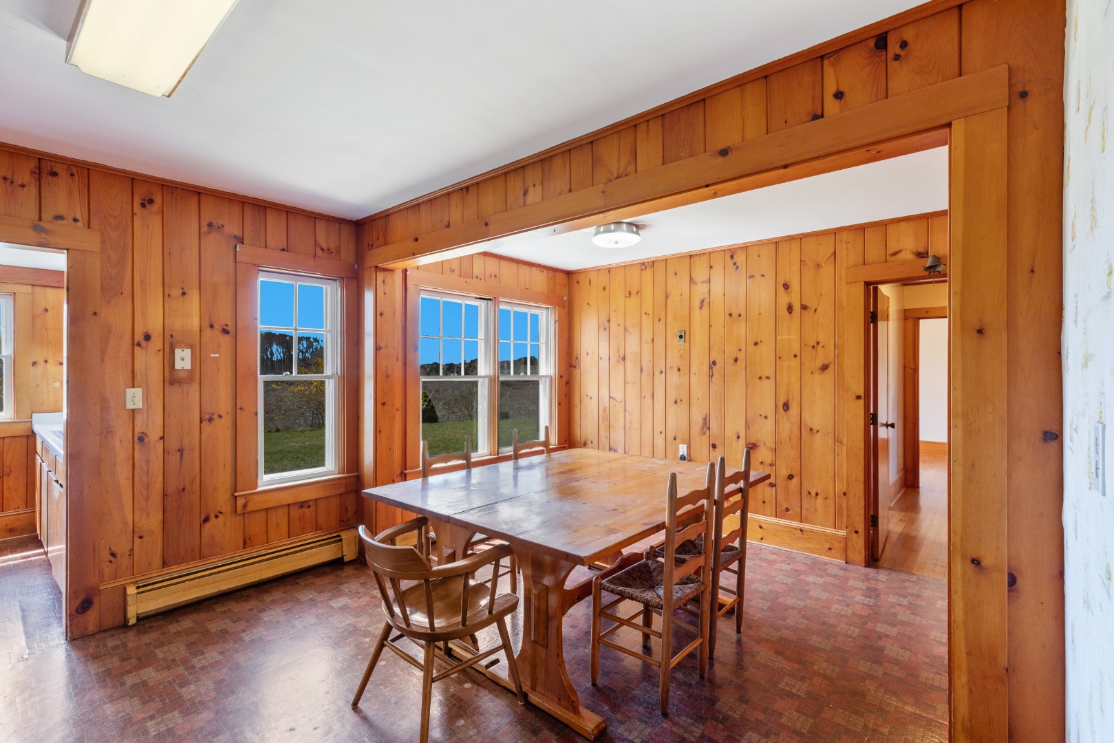 181 Polpis Road Nantucket, MA 02554 - Photo 22 of 22 a view of a dining room with furniture and window