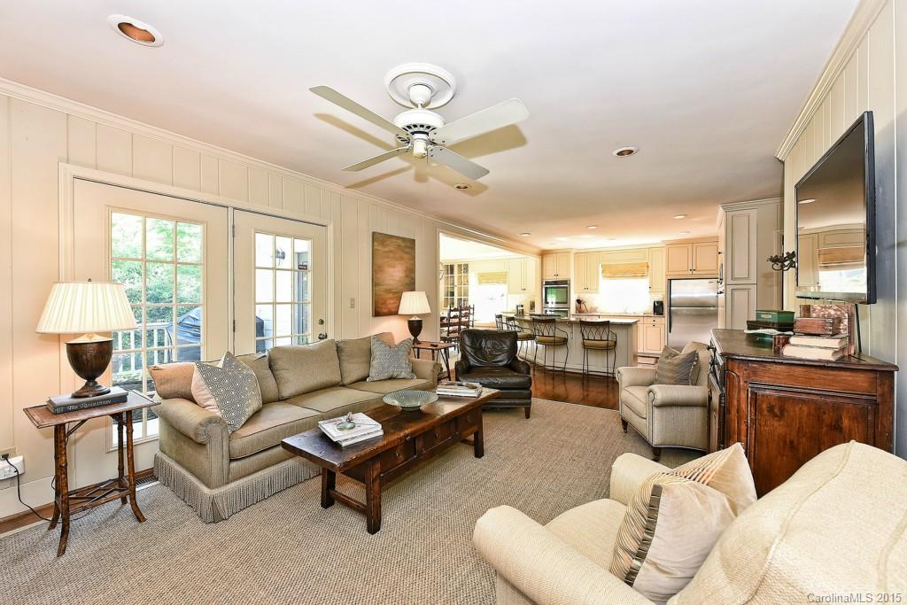 3118 Ferncliff Road Charlotte, NC 28211 - Photo 9 of 24 a living room with furniture ceiling fan and a large window