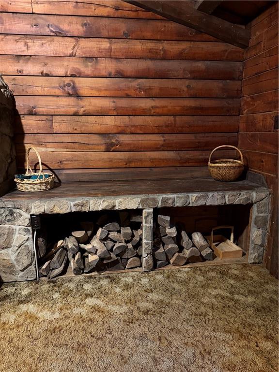 265 Jack Road Vandergrift, PA 15690 - Photo 17 of 44 Stone built wood storage located next to the fireplace