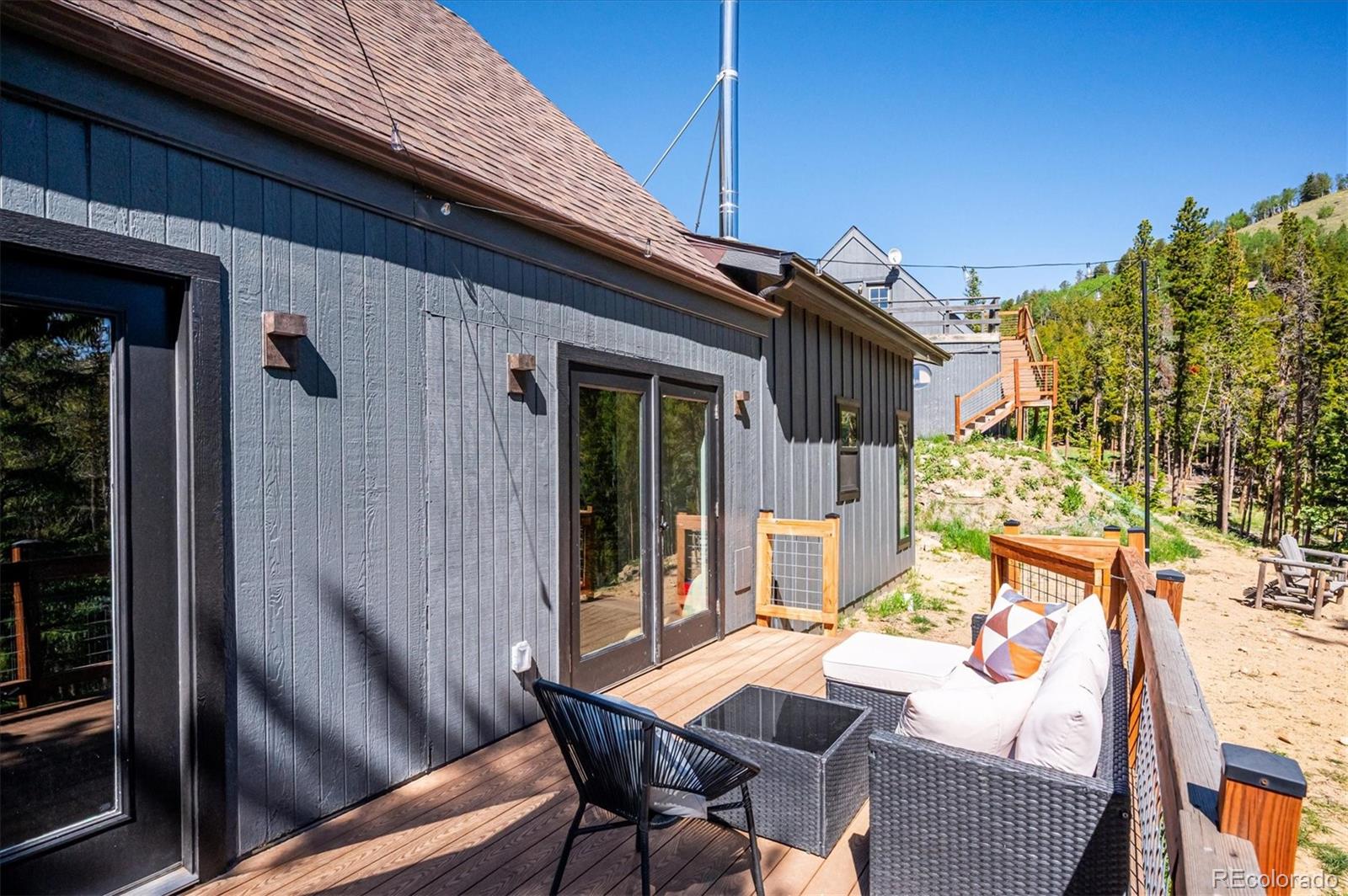 1633 Sinton Road Evergreen, CO 80439 - Photo 18 of 50 a view of an outdoor seating area