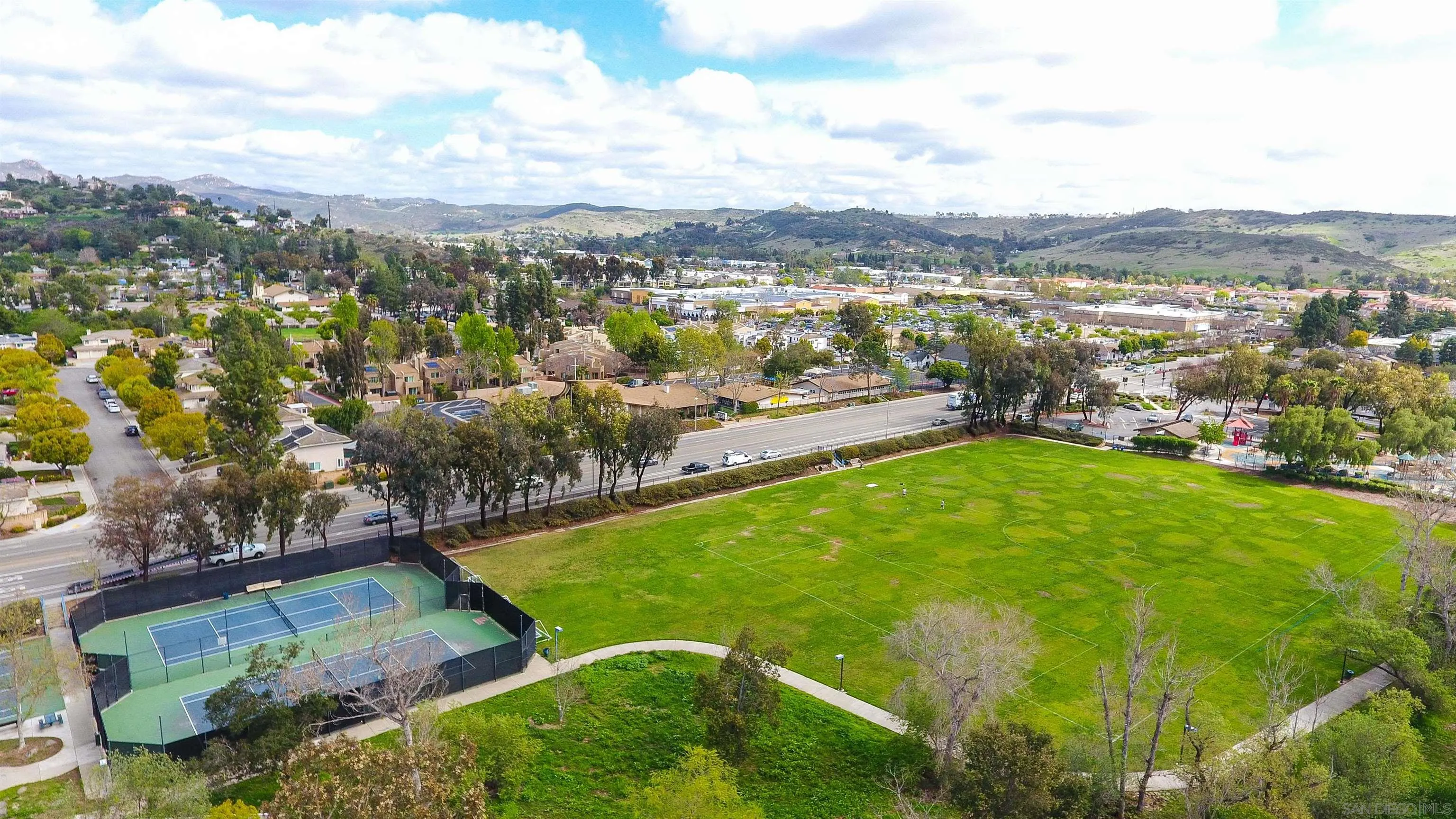 13657 Comuna Drive Poway, CA 92064 - Photo 32 of 36 a view of a city with mountains in the background