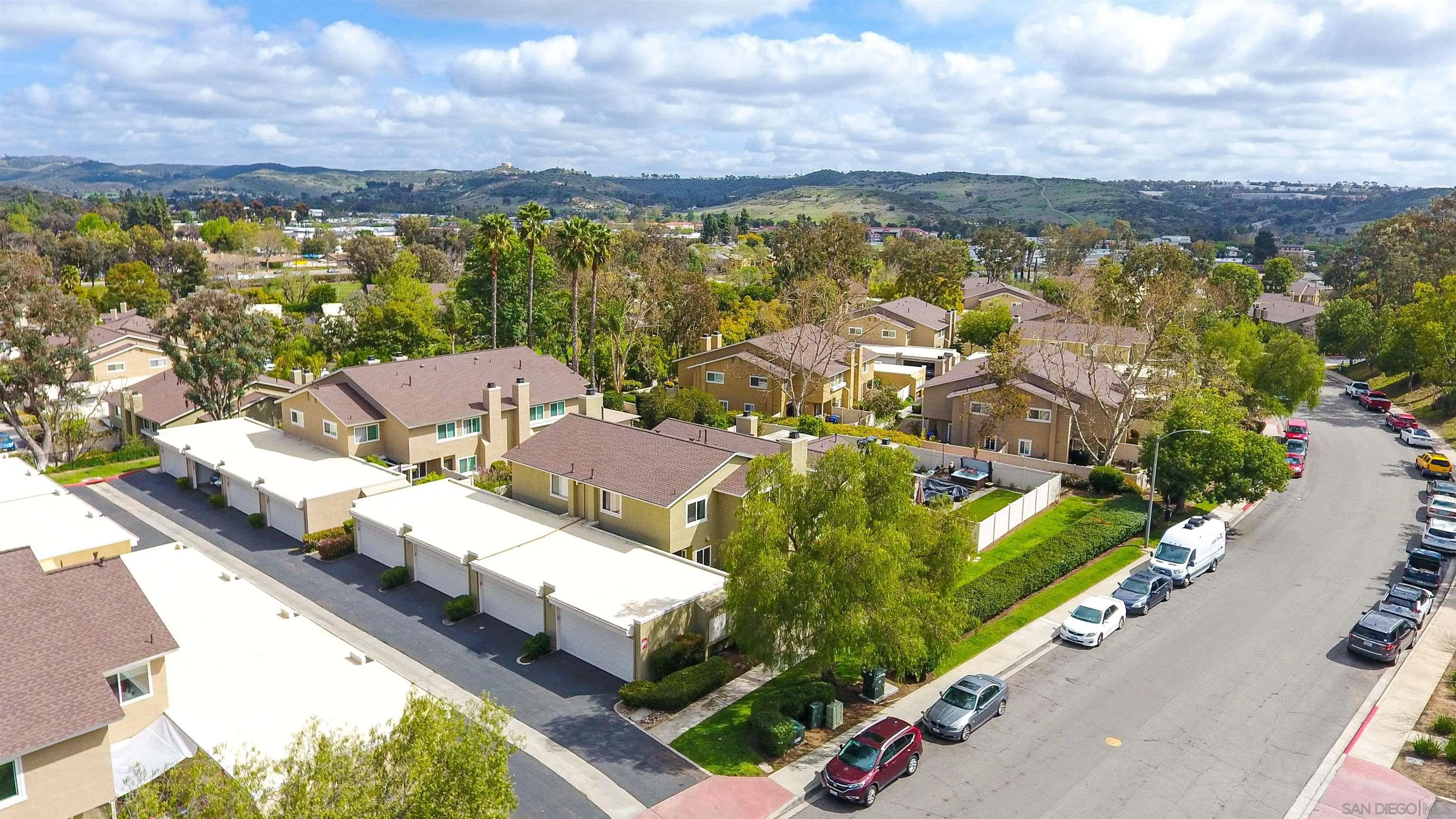 13657 Comuna Drive Poway, CA 92064 - Photo 33 of 36 an aerial view of residential houses with outdoor space
