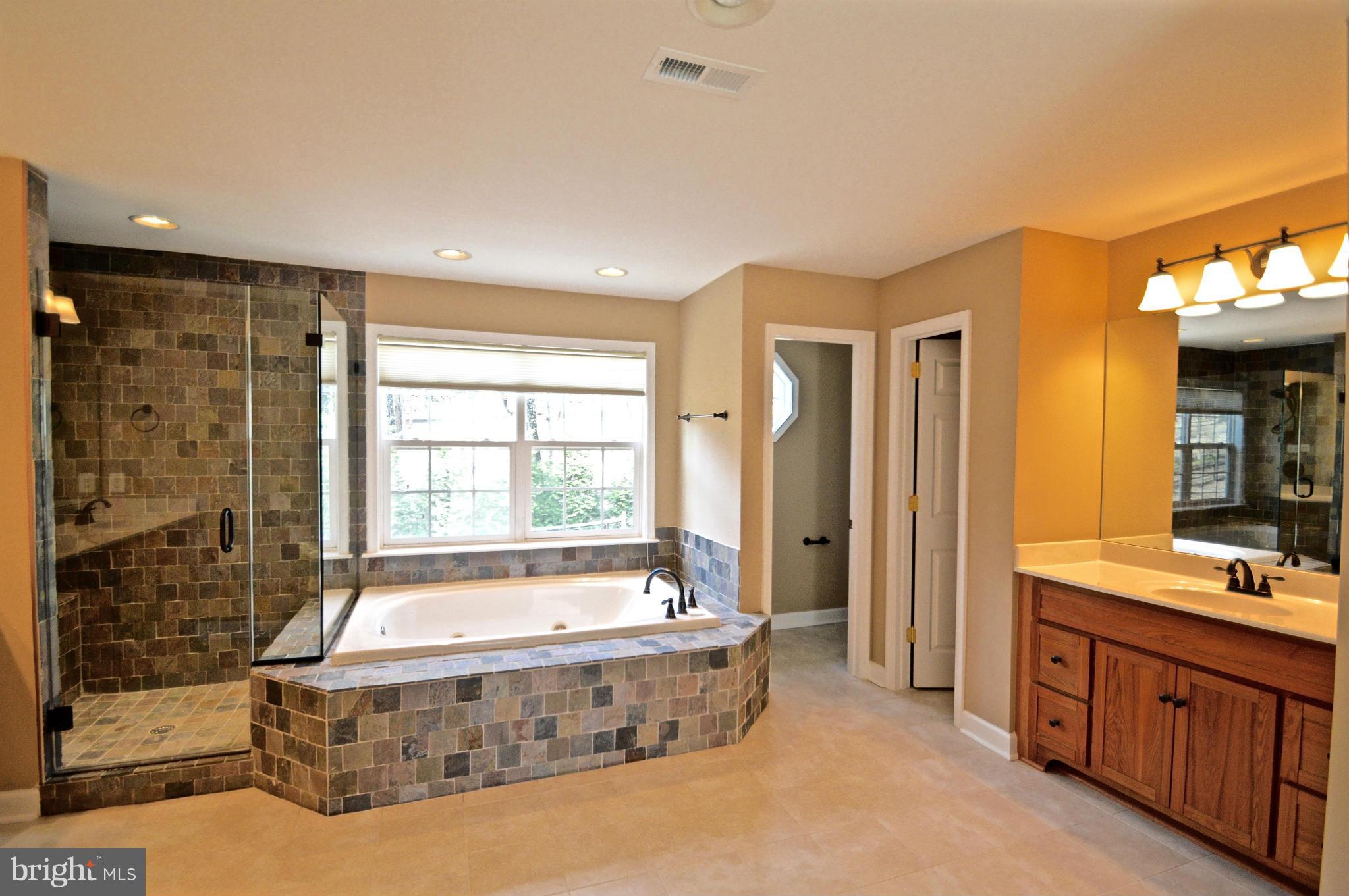 6659 South Clifton Road Frederick, MD 21703 - Photo 17 of 30 a spacious bathroom with sink shower and bathtub
