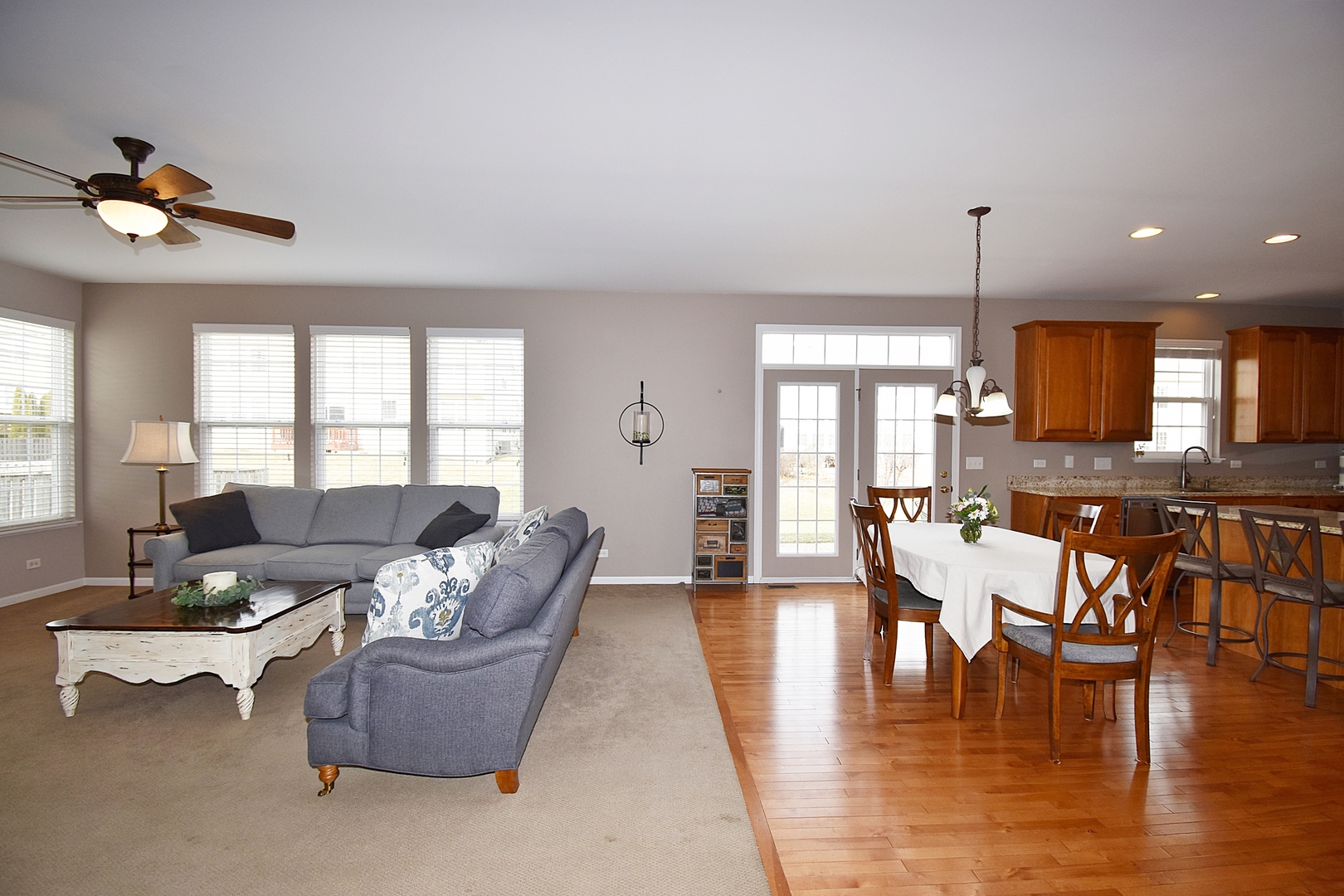294 Sonora Drive Elgin, IL 60124 - Photo 12 of 40 a living room with furniture and a wooden floor