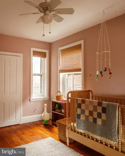 a living room with a couch and a table