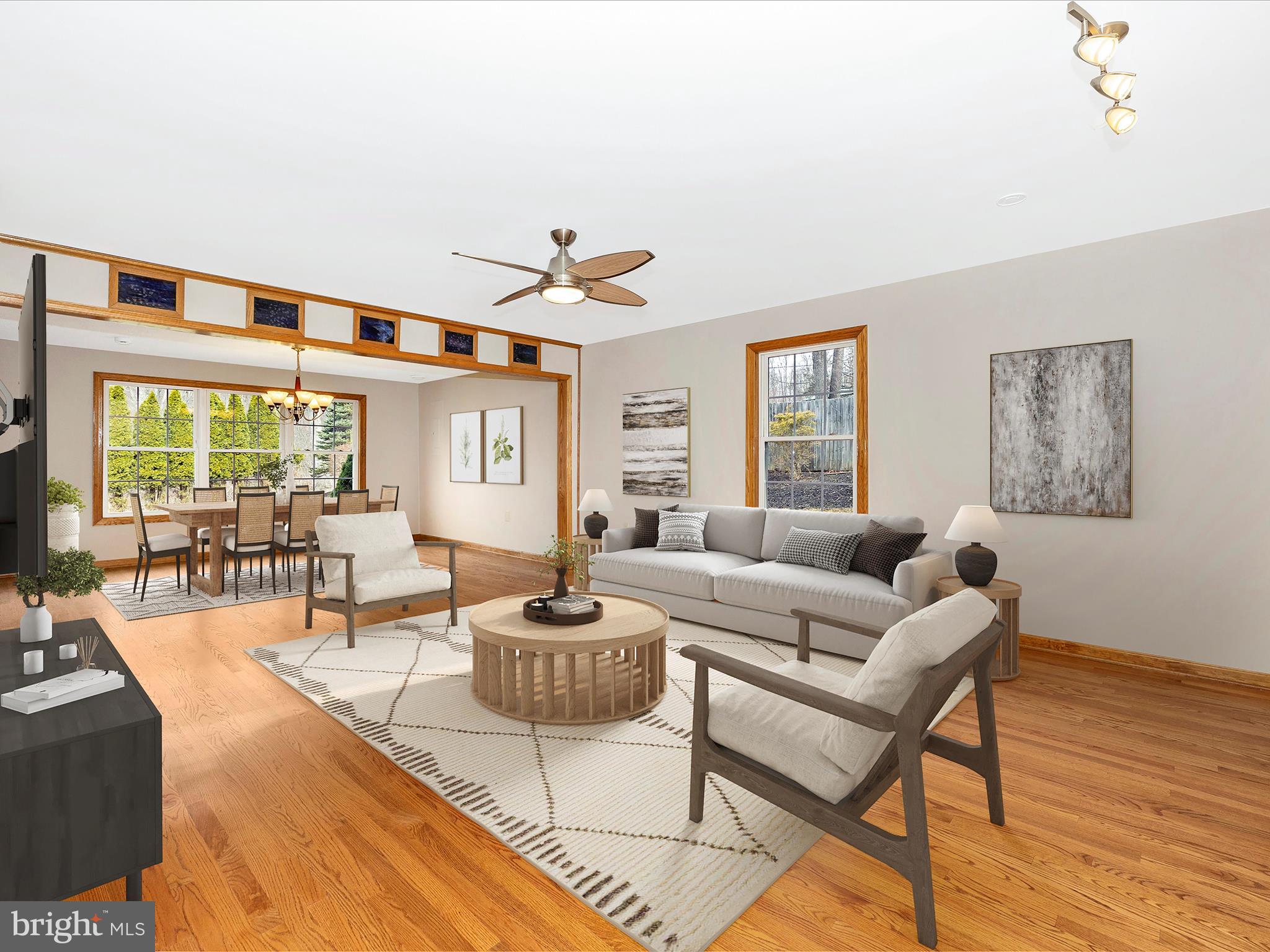 4439 John Draper Road Smithsburg, MD 21783 - Photo 24 of 63 a living room with furniture and a large window