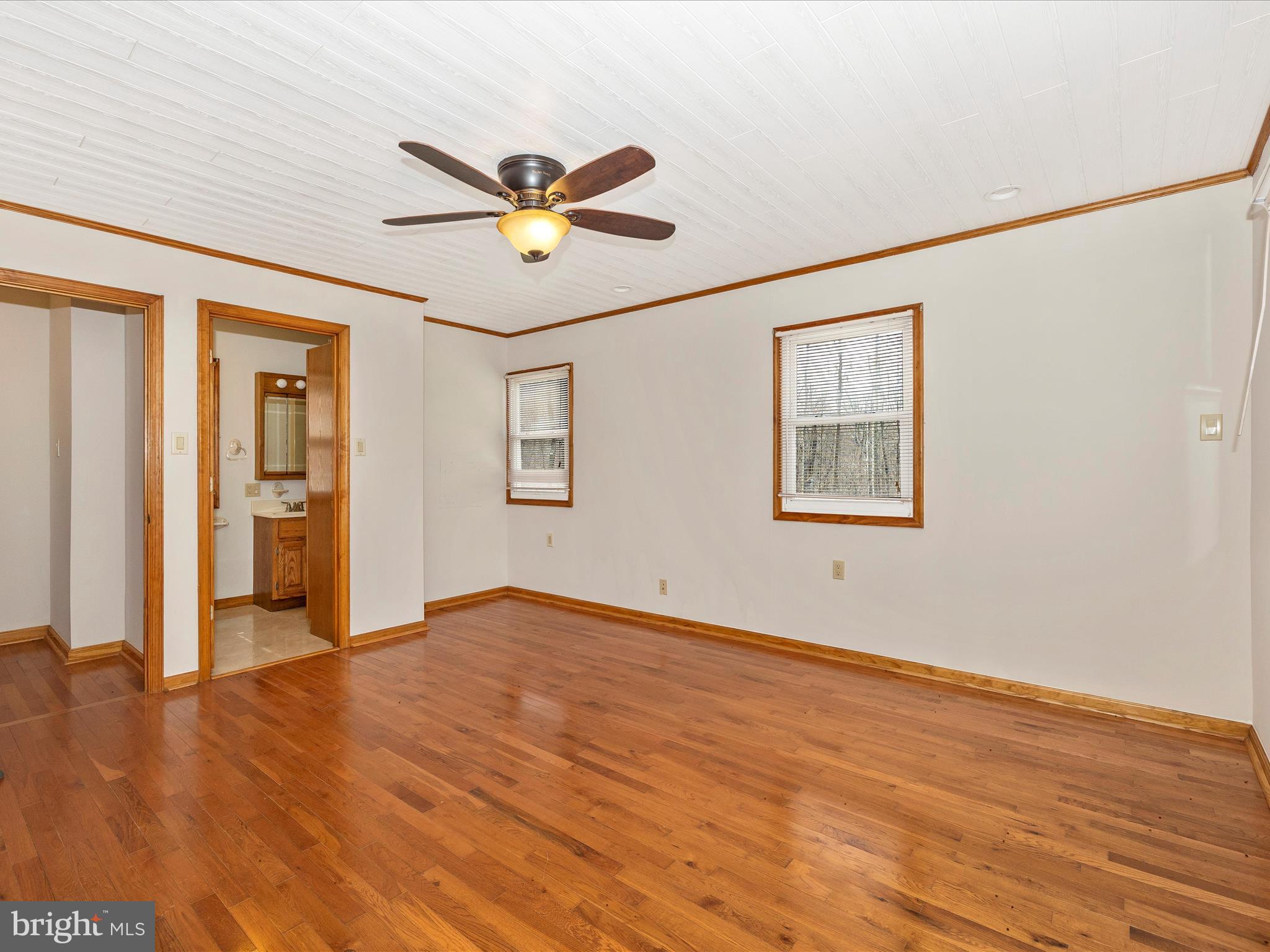 4439 John Draper Road Smithsburg, MD 21783 - Photo 33 of 63 a view of empty room with wooden floor