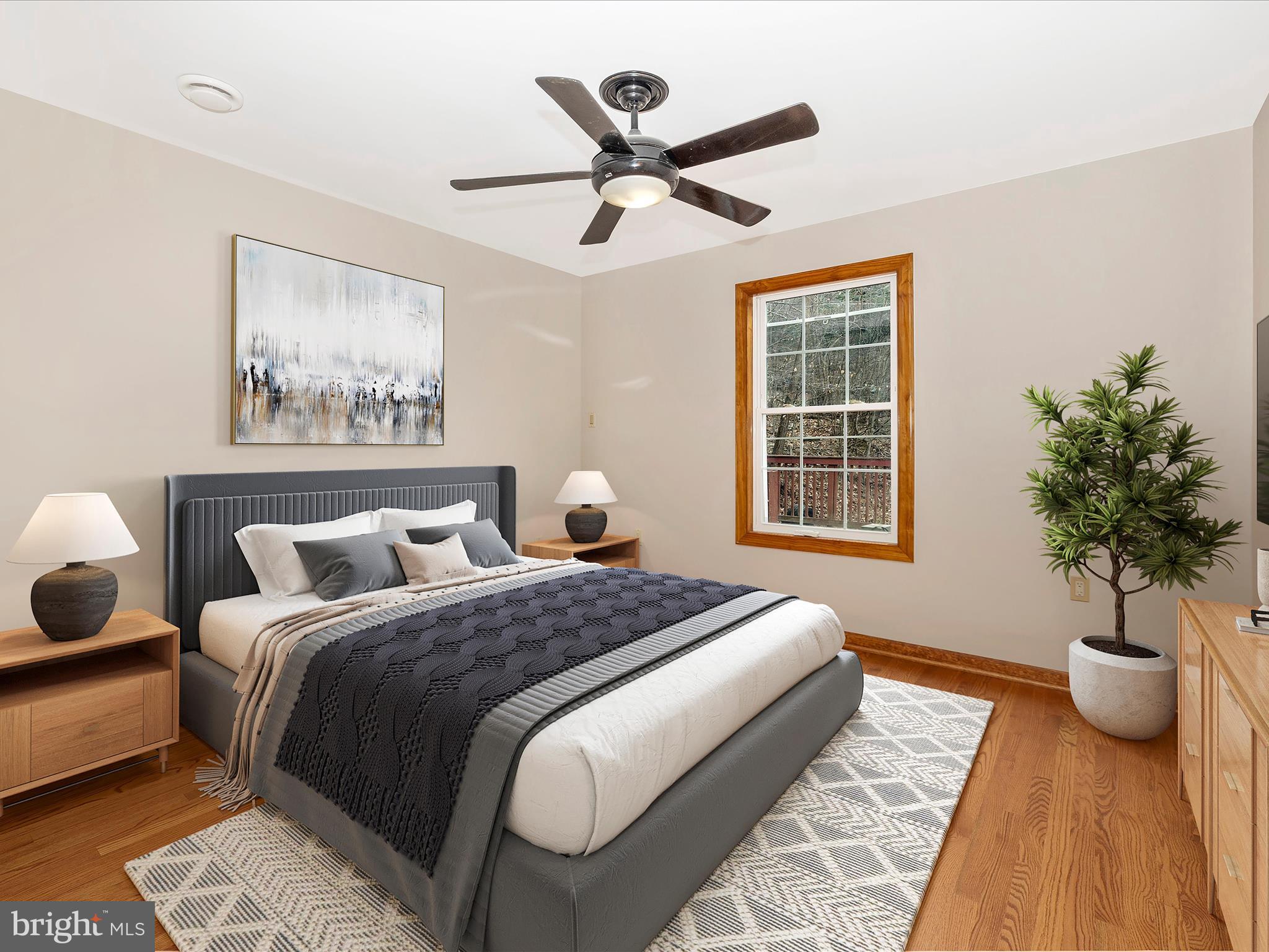 4439 John Draper Road Smithsburg, MD 21783 - Photo 40 of 63 a bedroom with bed and a window