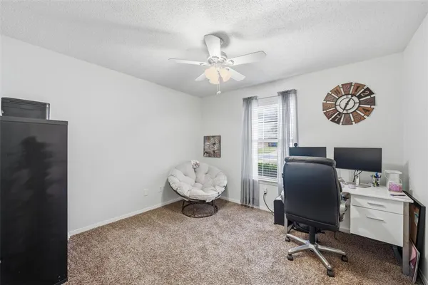 a view of workspace and window