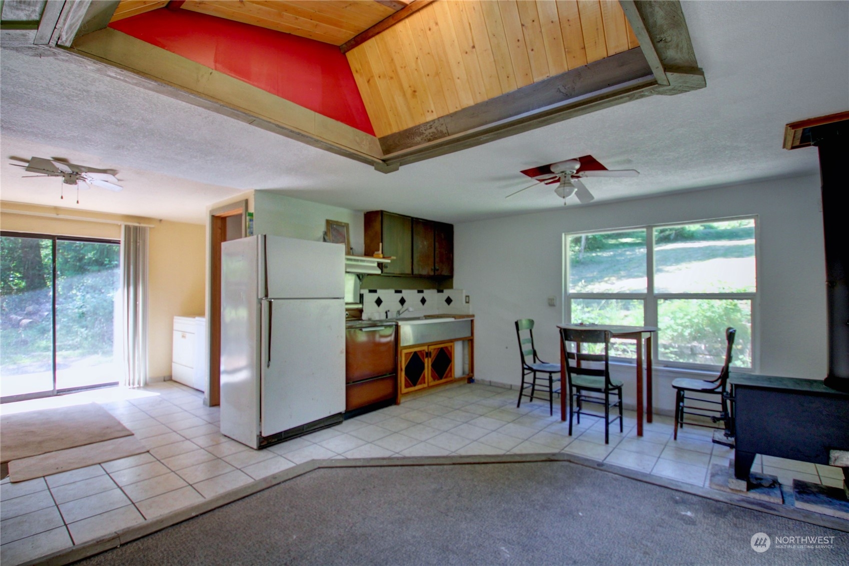 16105 OK Mill Road Snohomish, WA 98290 - Photo 29 of 34 a view of kitchen with furniture and large window
