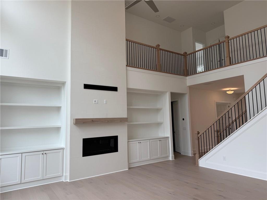 1168 Ridgeview Road Woodstock, GA 30188 - Photo 15 of 17 a view of a livingroom with a staircase