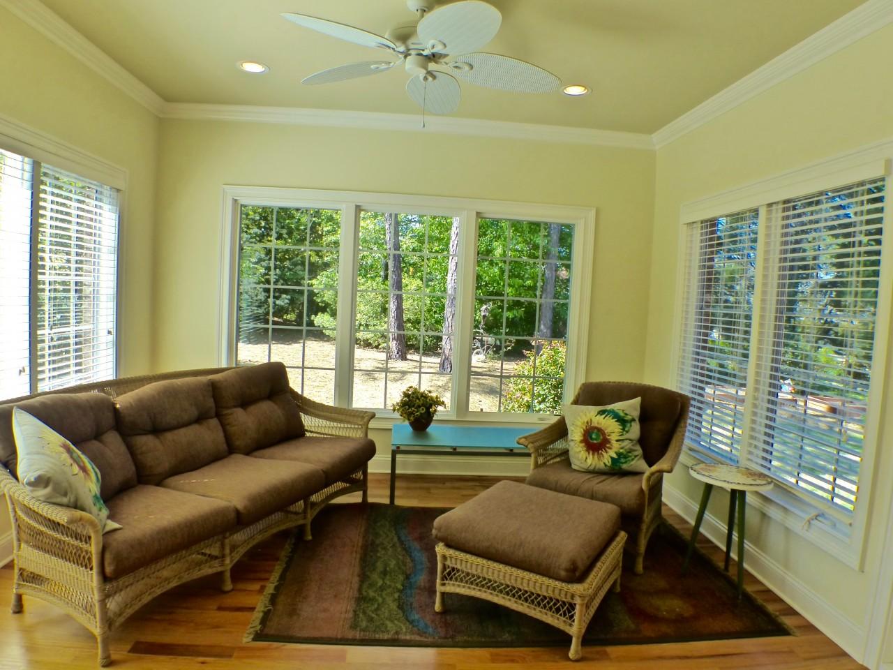 3 Oak Meadow Road Pinehurst, NC 28374 - Photo 11 of 27 Enjoy the view outside from the bright sunroom